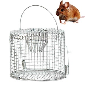 Piège à souris Wire Cage Alive - Largeur 5,5 cm - Longueur 12 cm -  Profondeur 5,5 cm
