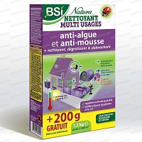 Natura, puissant nettoyant et antimousse 1kg + 200g gratuit