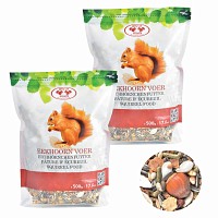 Nourriture - Alimentation écureuil (lot de 2x500g)
