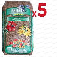 Paillage granulés de paille de froment x5 sacs