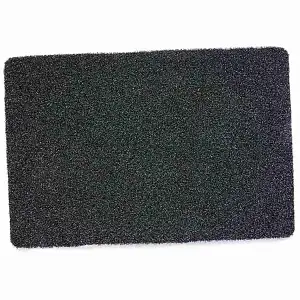 Paillasson extérieur nettoyant et résistant 70x50cm - Gris foncé
