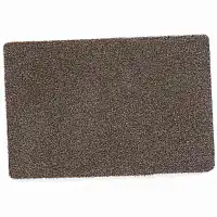 Paillasson extérieur nettoyant et résistant 70x50cm - Marron