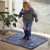 Paillasson à motifs, ultra absorbant 100% recyclé