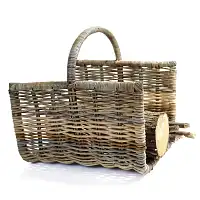 Panier à buches de bois