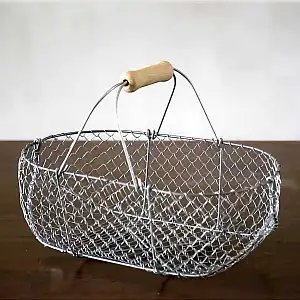 Panier de récolte en grillage 15L