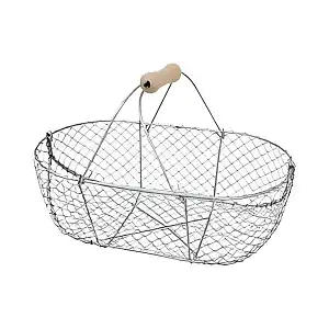 Panier de récolte en grillage 7L