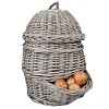 Panier en osier pour oignons H. 34,5 cm