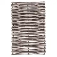 Panneau noisetier L.120 x H.180cm - tressage horizontal