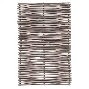 Panneau noisetier L.120 x H.180cm - tressage horizontal