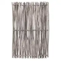 Panneau noisetier L.120 x H.180cm - tressage vertical