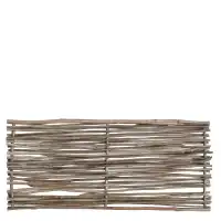 Clôture noisetier L.180 x H.80cm - tressage horizontal