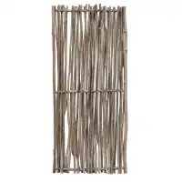 Panneau noisetier L.80 x H.180cm - tressage vertical