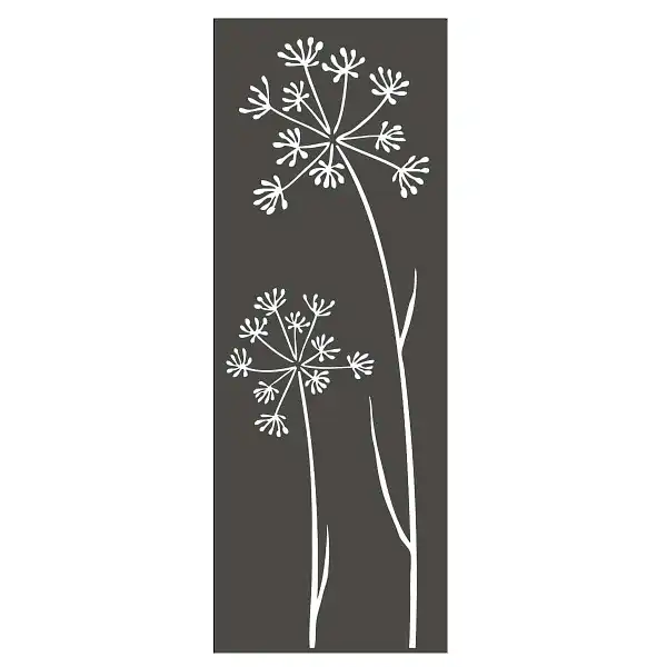 panneau deco allium gris panneau deco allium gris