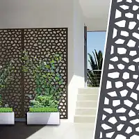 Panneau décoratif MOSAIC 1m x 2m en résine haute qualité