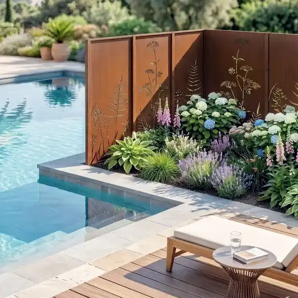 panneau metal deco terrasse 2
