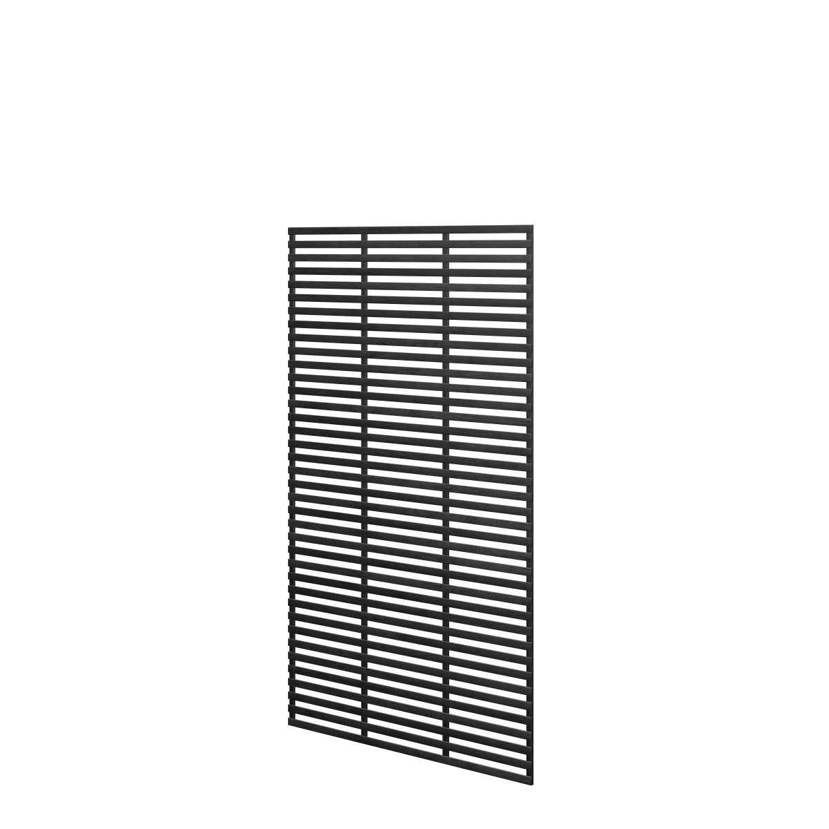 panneau treillis 1 5mx1m noir