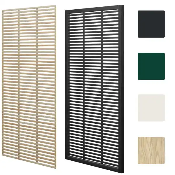 panneau treillis venitien choix forme couleur