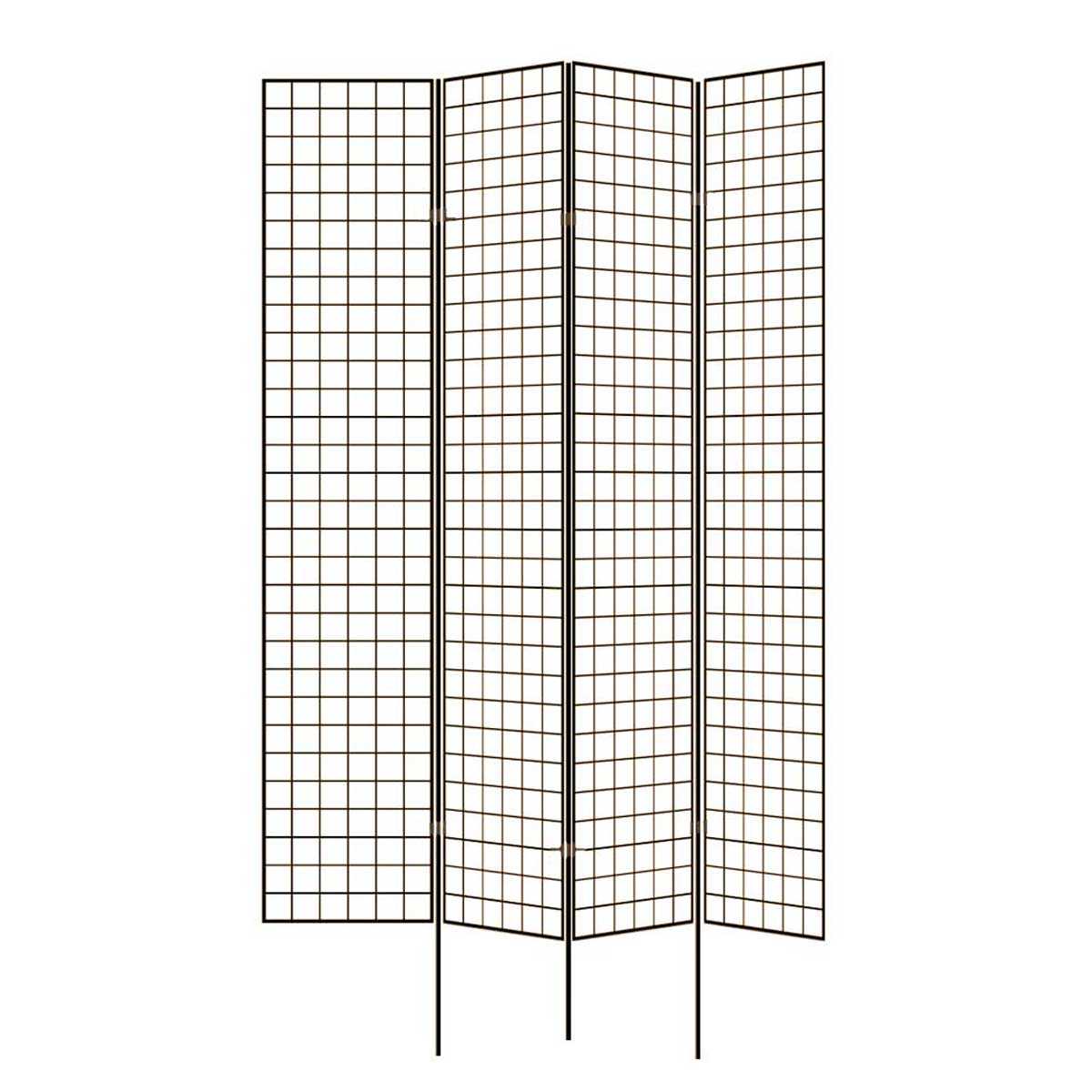 paravent acier jardin deco