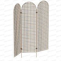 Paravent Jardin Ogive hauteur 180cm x larg. 150cm en acier