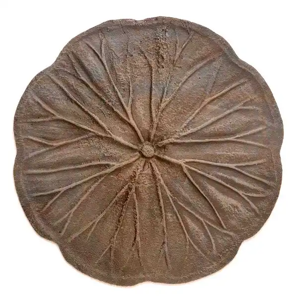 pas japonais lotus marron
