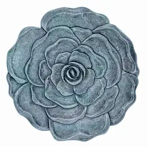 Pas japonais Rose en fonte - Gris bleu