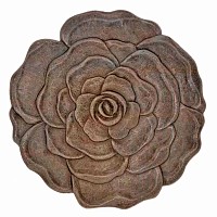 Pas japonais Rose en fonte - Bronze