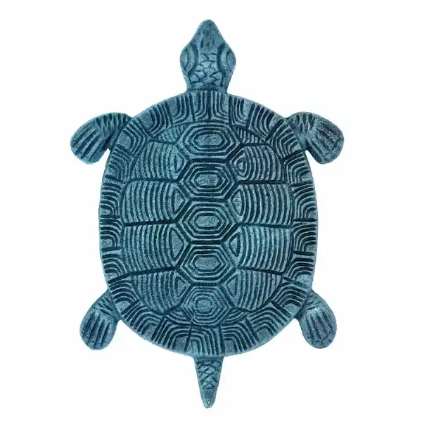 pas japonais tortue bleue vue dessus