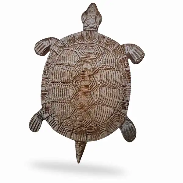 pas japonais tortue marron