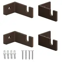 Pattes de fixation x4 pour treillage mural