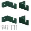 Pattes de fixation x4 pour treillage mural