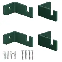 Pattes de fixation x4 pour treillage mural