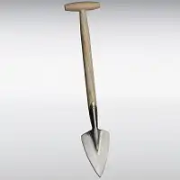 Pelle à plantation Sneeboer en inox et frêne  Pelle à plantation Sneeboer en inox et frêne