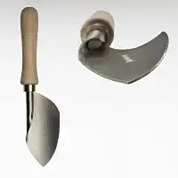 Pelle de rempotage en inox Sneeboer  Pelle de rempotage en inox Sneeboer