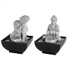 Fontaine Bouddha H. 18cm