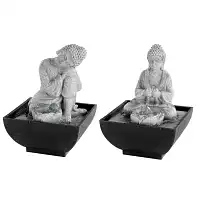 Fontaine Bouddha H. 18cm