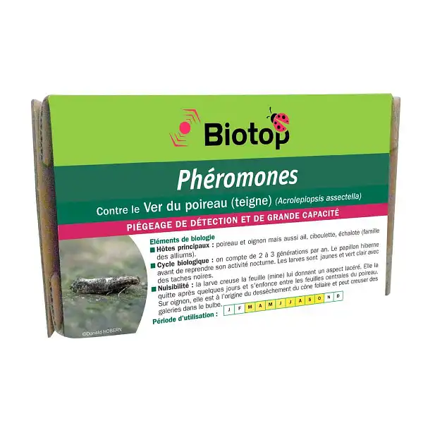 pheromone teigne du poireau