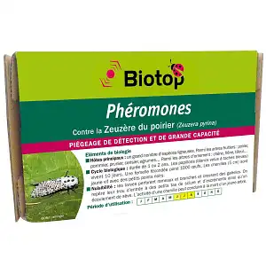 Lien vers un produit variante ou accessoire : Phéromone contre la zeuzère du poirier et pommier - 3 mois (2 capsules)  Lien vers un produit variante ou accessoire : Phéromone contre la zeuzère du poirier et pommier - 3 mois (2 capsules)