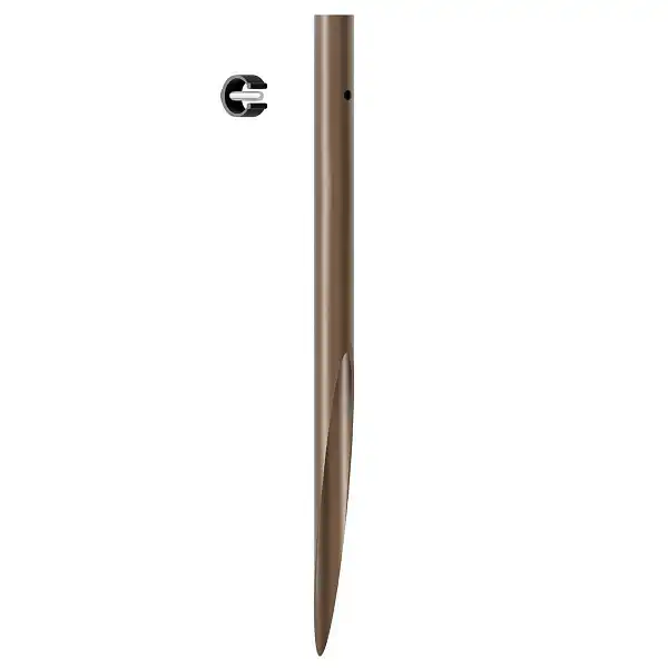 pied poteau cloture clip