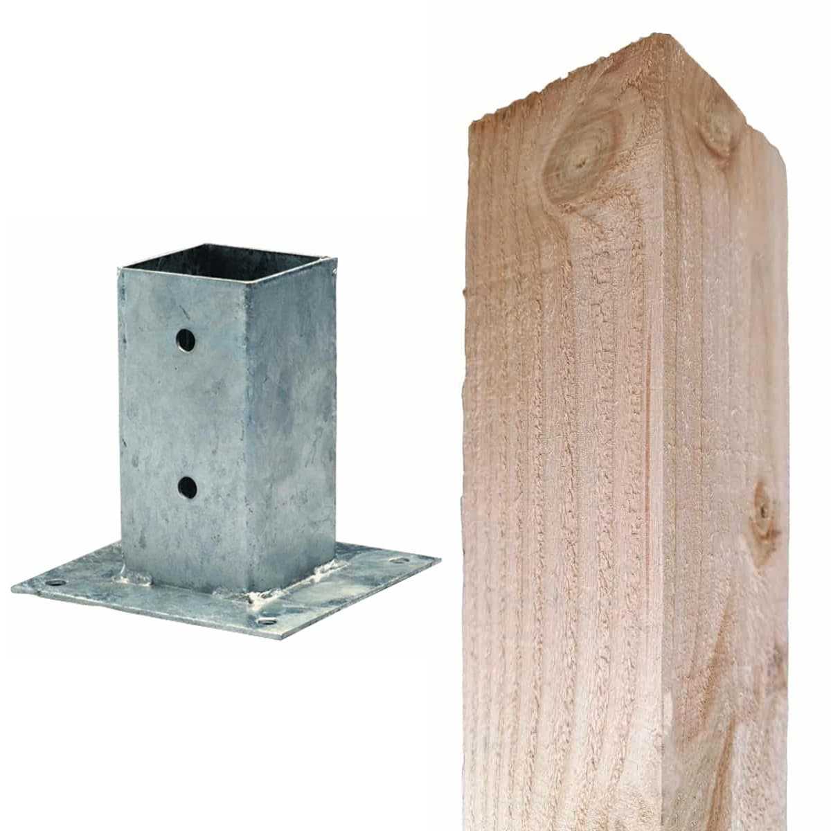 pied support mangeoire vegetalisee