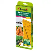 Pièges englués orange contre la mouche de la carotte  Pièges englués orange contre la mouche de la carotte