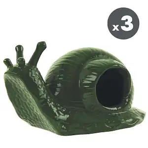 Anti limaces piège céramique x3