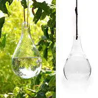 Répulsif à mouche en verre à suspendre H.20 cm