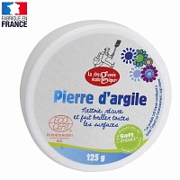Pierre d'argile blanche - Nettoyant écologique multi-surfaces 125g