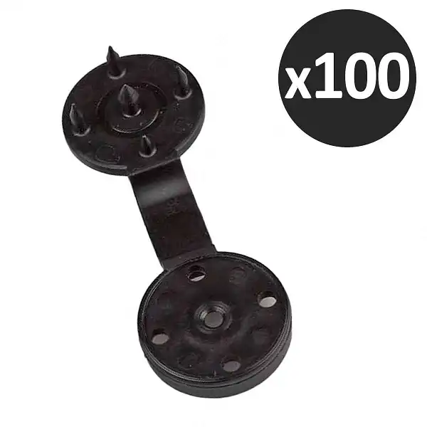 pince fixation voile ombrage x100