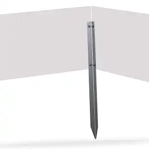 Piquet d'angle pour bordure