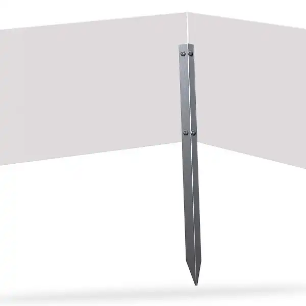 piquet angle bordure metal