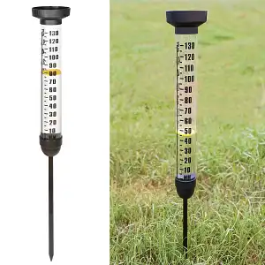 Pluviomètre 130mm en plastique