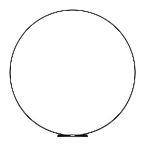 Arche ronde D. 2,50m - Porte de lune en métal