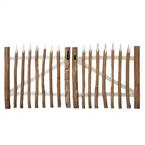 Lien vers un produit variante ou accessoire : Portillon double en noisetier Larg. 200cm x Haut. 93cm