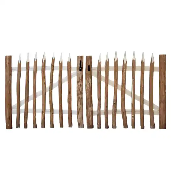 portillon double noisetier ganivelle